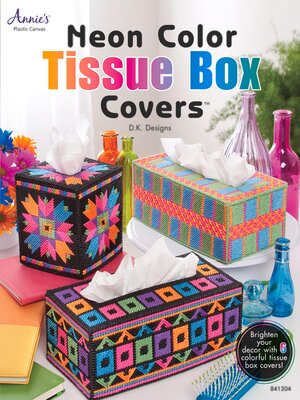 cover image of Neon Color Tissue Box Covers